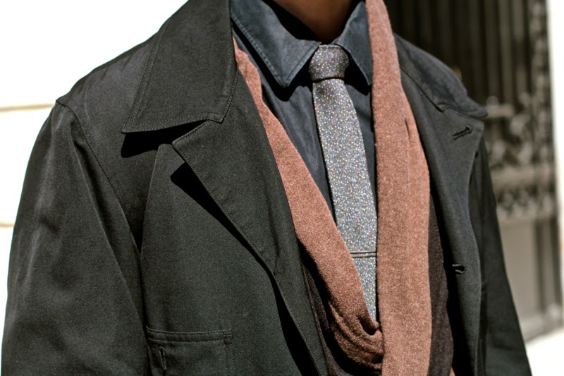 BLOG MODE HOMME PREPPY DANDY CONSEIL STYLE PARIS ELEGANCE TENDANCE JEUNE Cravate mouchetée Burton Blog mode homme / speckled tie Burton mensfashion