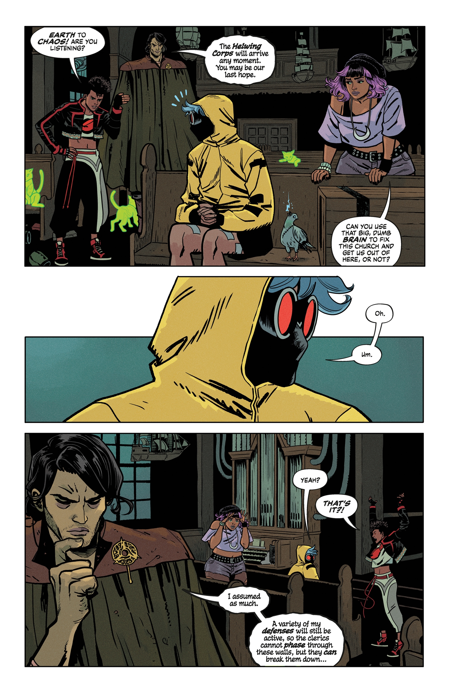 The Oddly Pedestrian Life of Christopher Chaos chapter 6 page 4