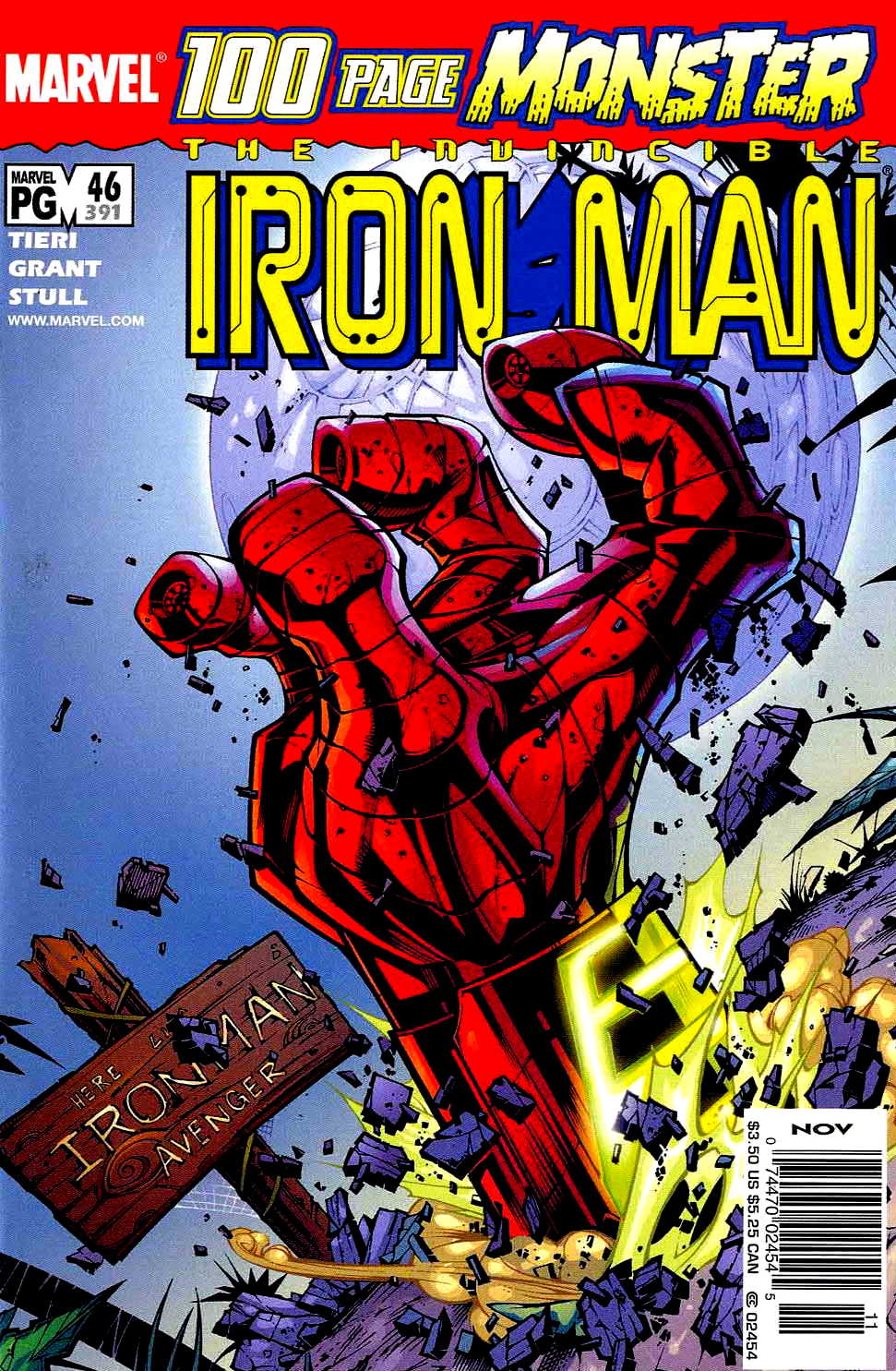 Read online Iron Man (1998) comic -  Issue #46 - 1