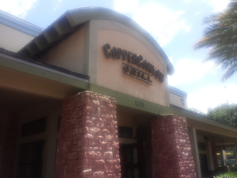 Watch Me Eat Copper Canyon Grill in Orlando, FL