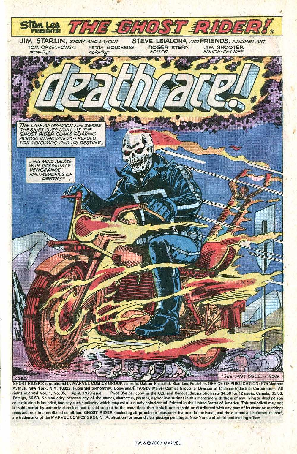 Read online Ghost Rider (1973) comic -  Issue #35 - 3