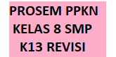 DOWNLOAD Program Semester PPKN K13 kelas 8 SMP daring 1 lembar revisi Terbaru
