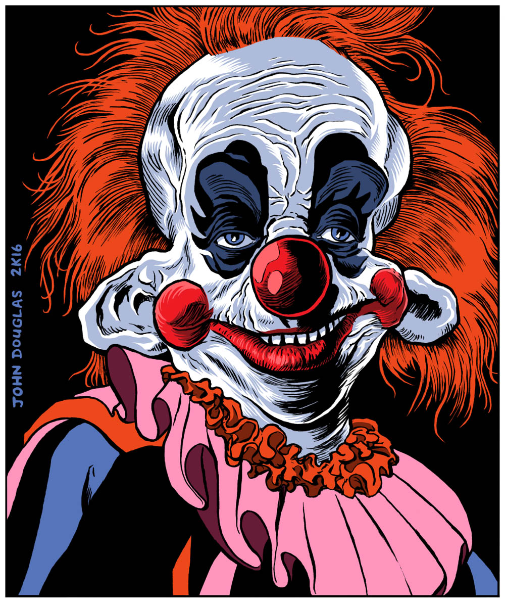 The John Douglas (Mostly) Comic Book Art Site: Inktober 2016 - Killer Klowns  From Outer Space (1988)