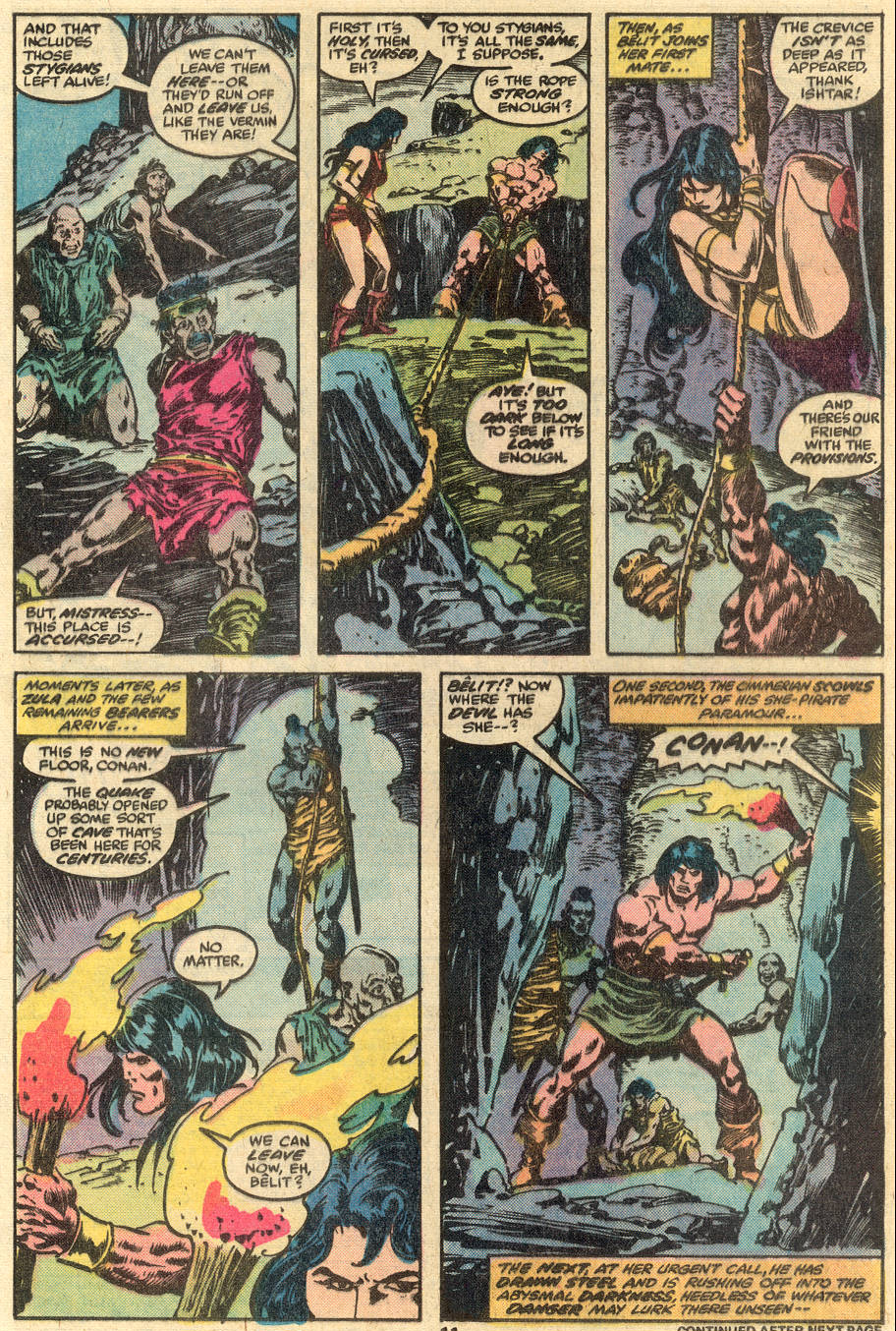 Read online Conan the Barbarian (1970) comic -  Issue #90 - 8