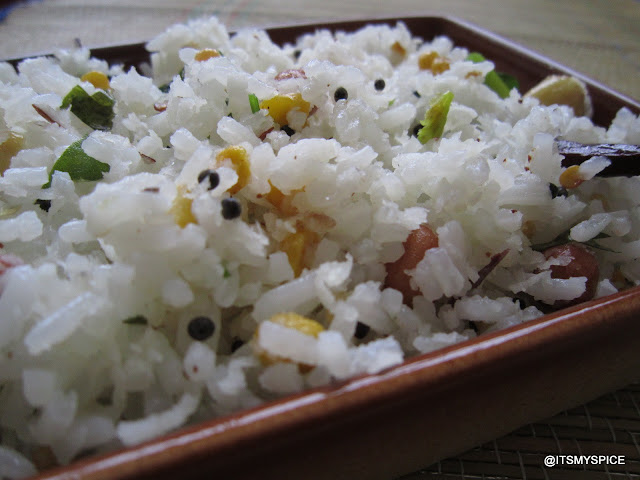 coconut rice- easy and quick coconut rice