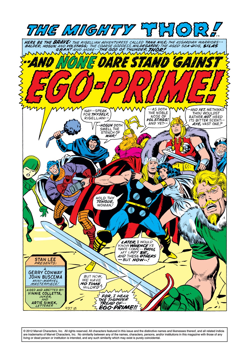 Read online Thor (1966) comic -  Issue #202 - 2