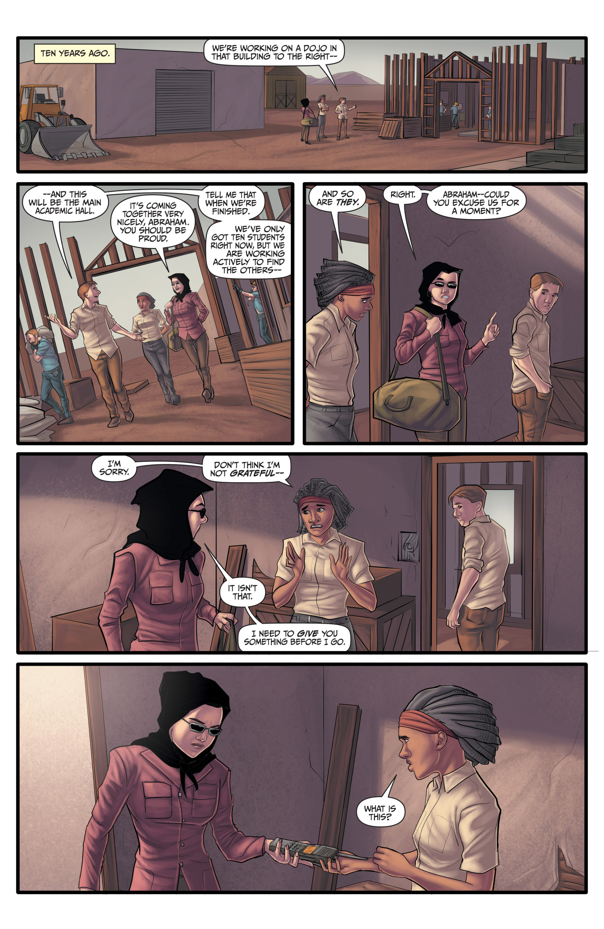 Read online Morning Glories comic -  Issue #44 - 14