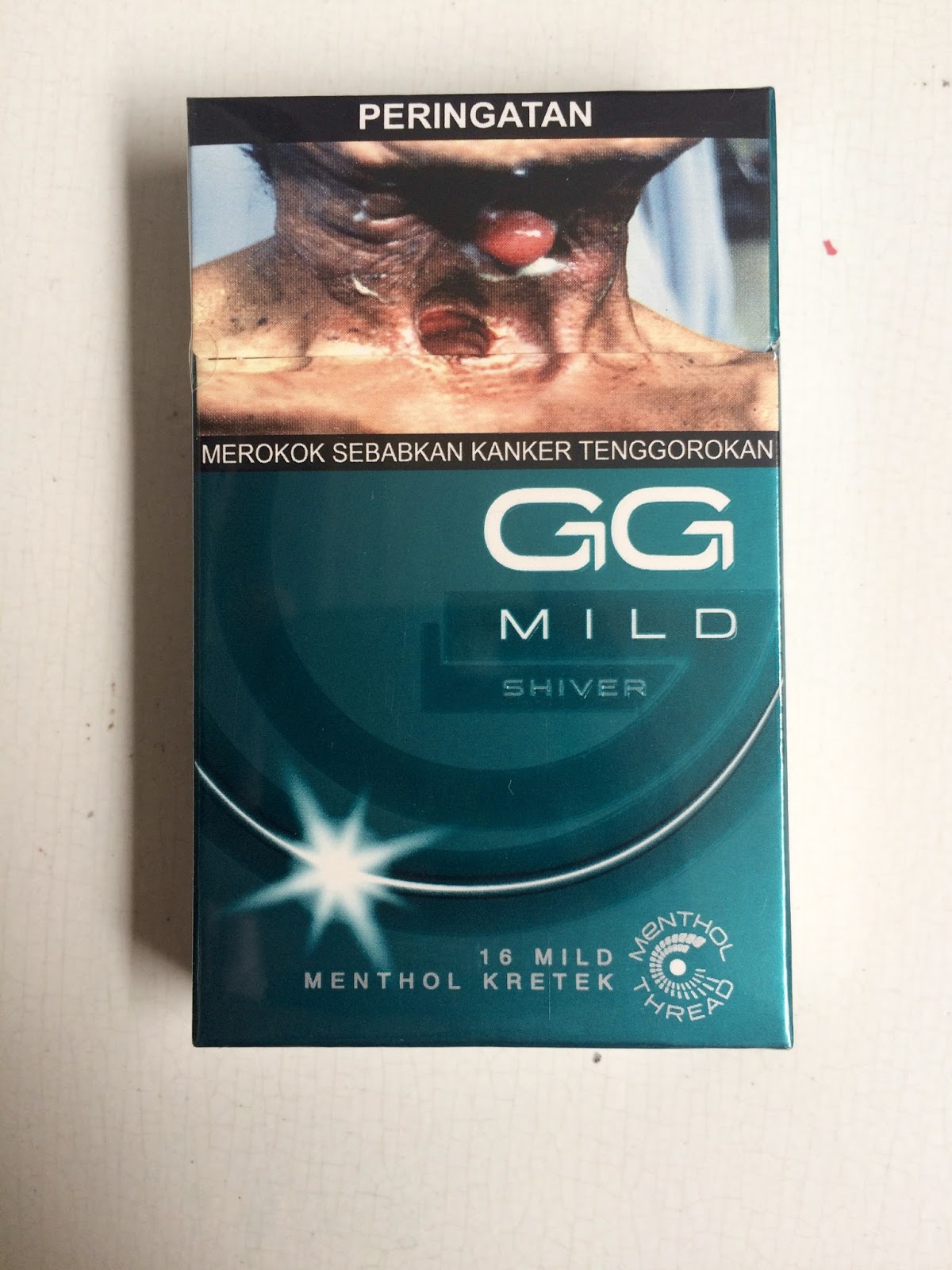 GG Mild Shiver, Rokok Mild dengan Menthol Thread Pertama dari Gudang Garam