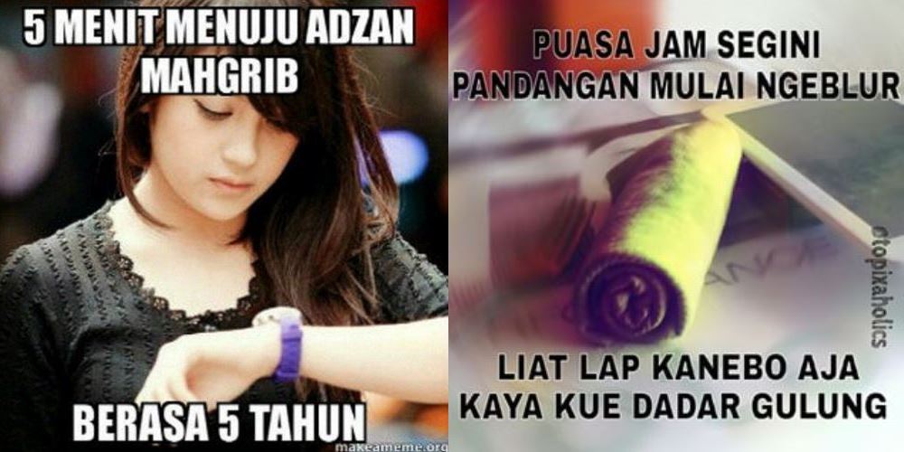 meme puasa lucu gokil