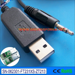 FT231X UART Cable FT231X UART USB Driver Windows 64-Bit