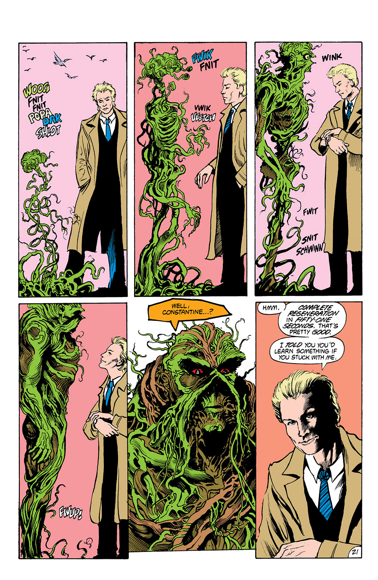 Swamp Thing (1982) Issue #39 #47 - English 21