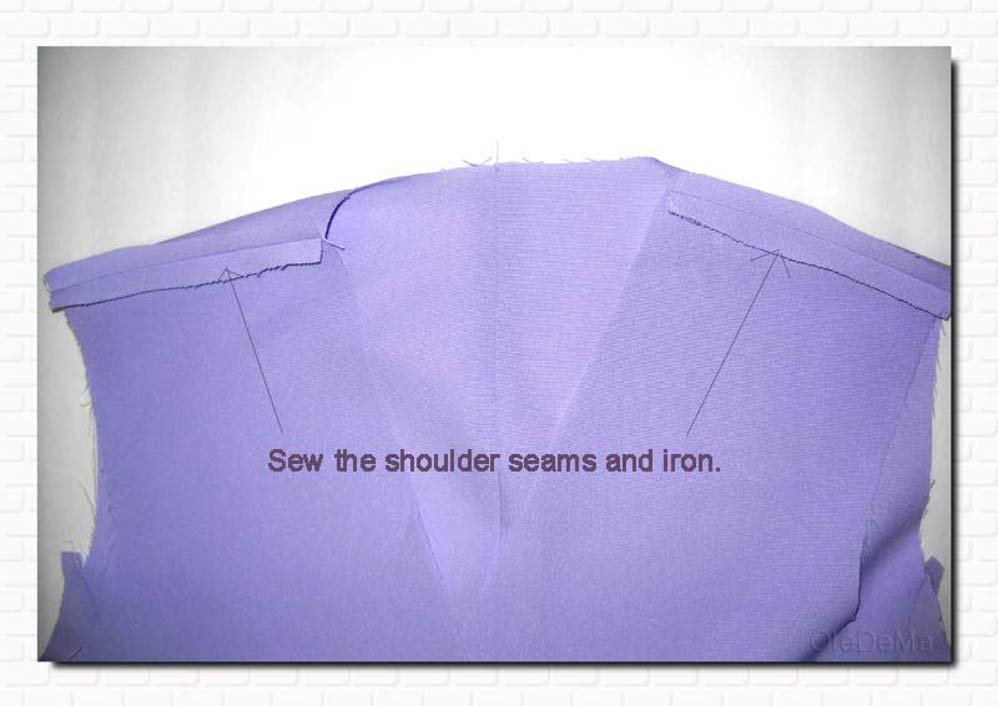 Free tutorial " How to sew men vest" ( 24 photo) + Template