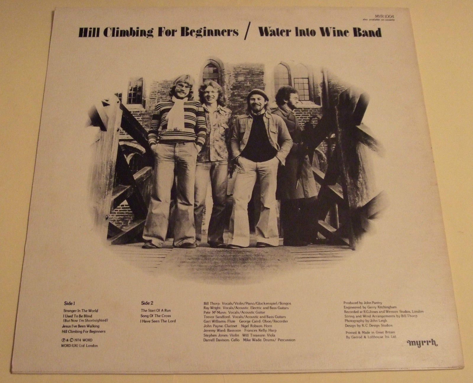 kossoff1963 Progressive And Psychedelic Rock Water Into Wine Band