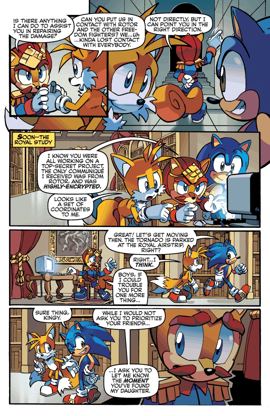 Read online Sonic The Hedgehog comic -  Issue #252 - 21
