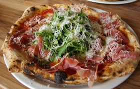 Pizzaiolo Micheluccio, Camberwell, pizza, prosciutto