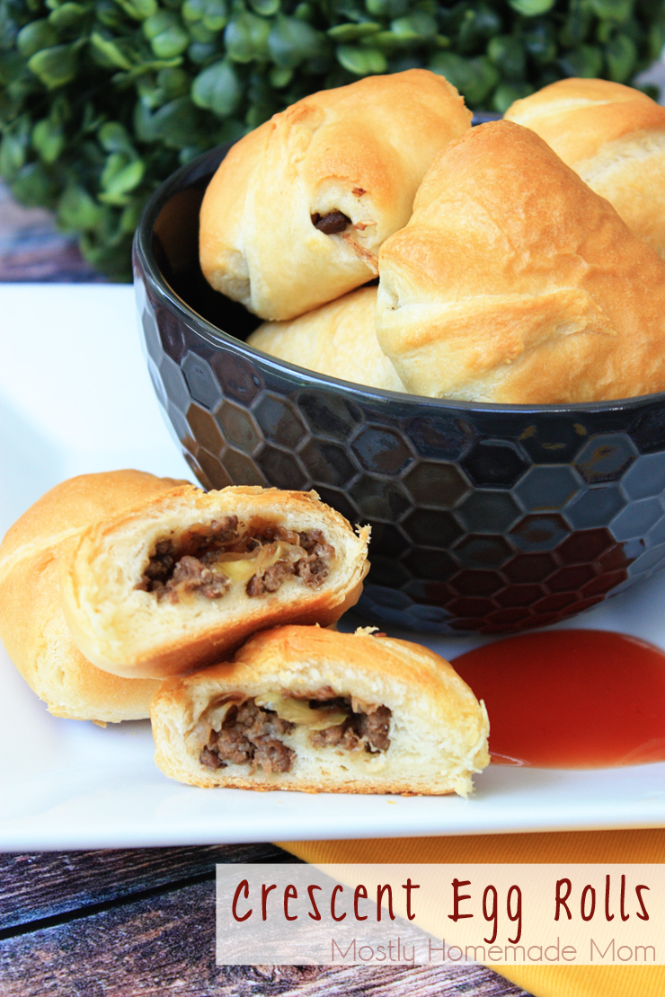 Crescent Egg Rolls Mostly Homemade Mom