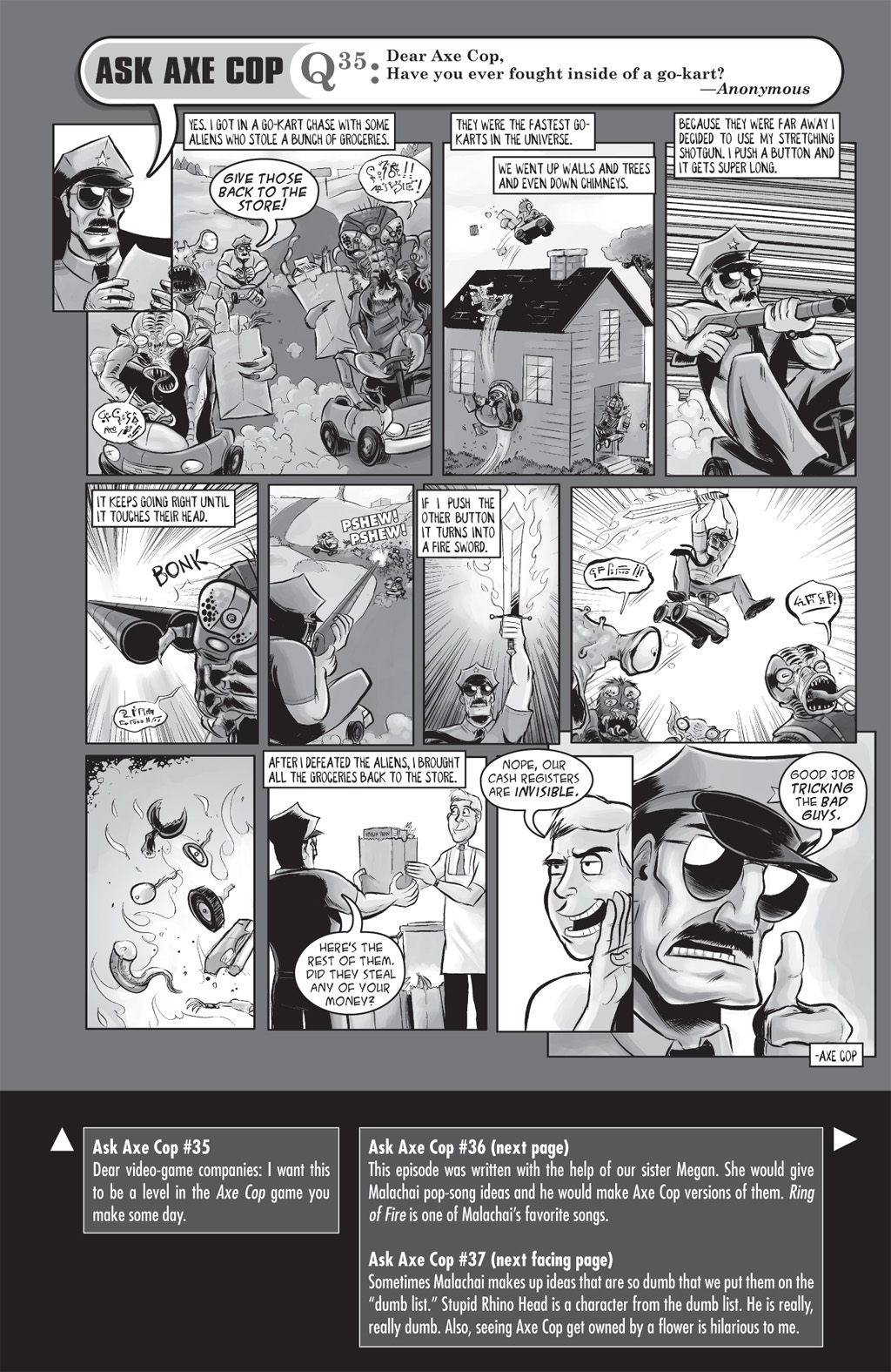 Read online Axe Cop comic -  Issue # TPB 1 - 77