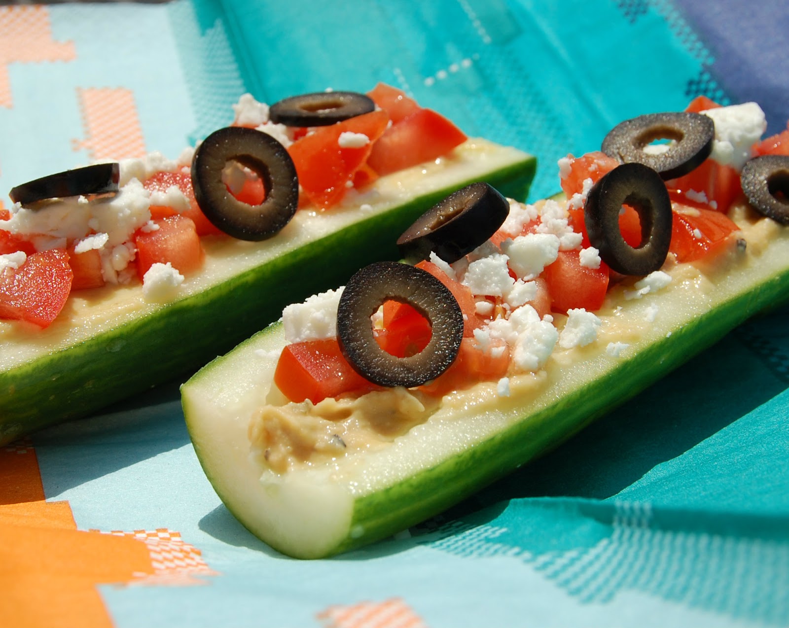What I Ate....the GOOD the BAD & the UGLY Mediterranean Cucumber Boats