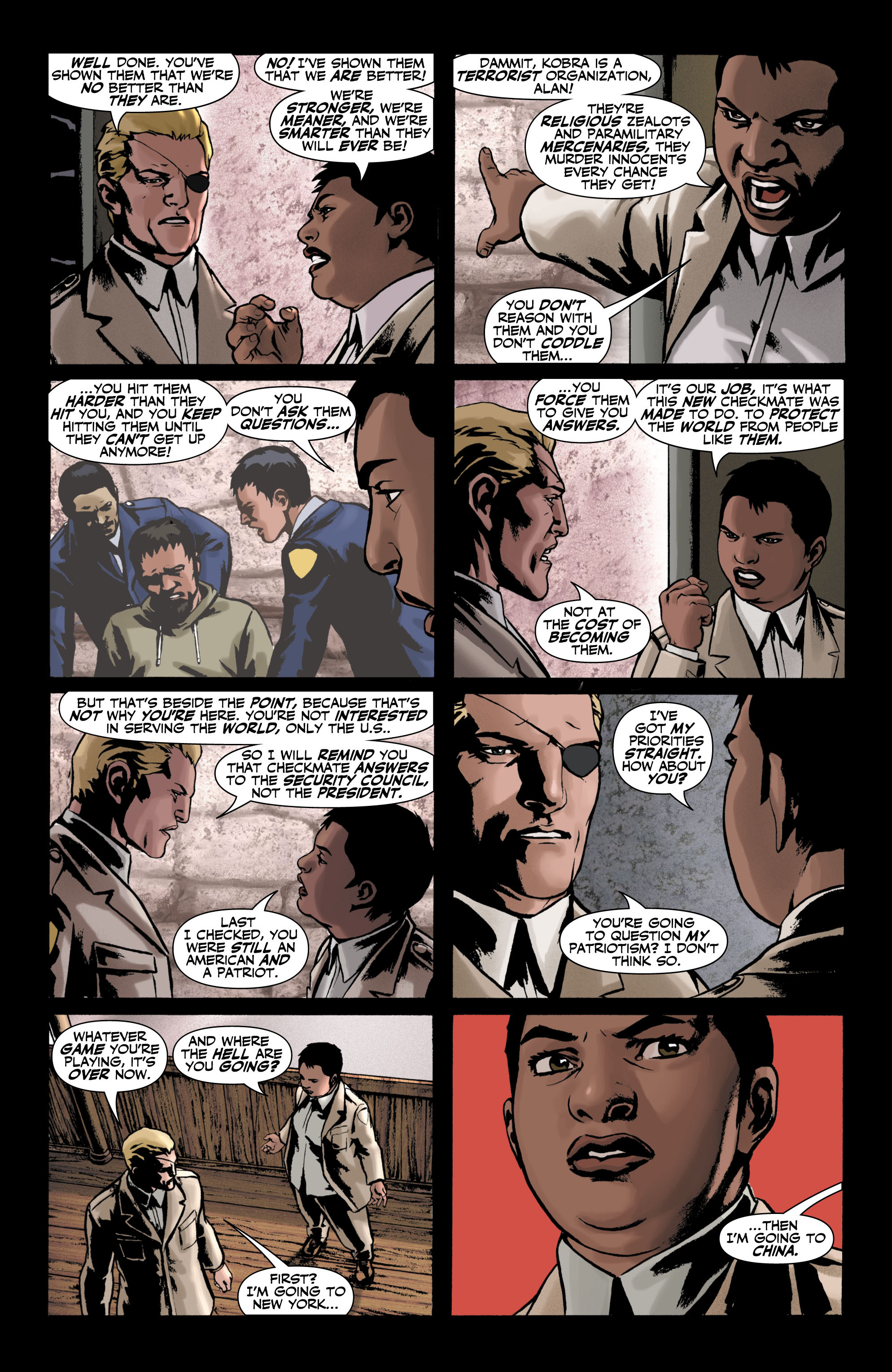Read online Checkmate (2006) comic -  Issue #4 - 11