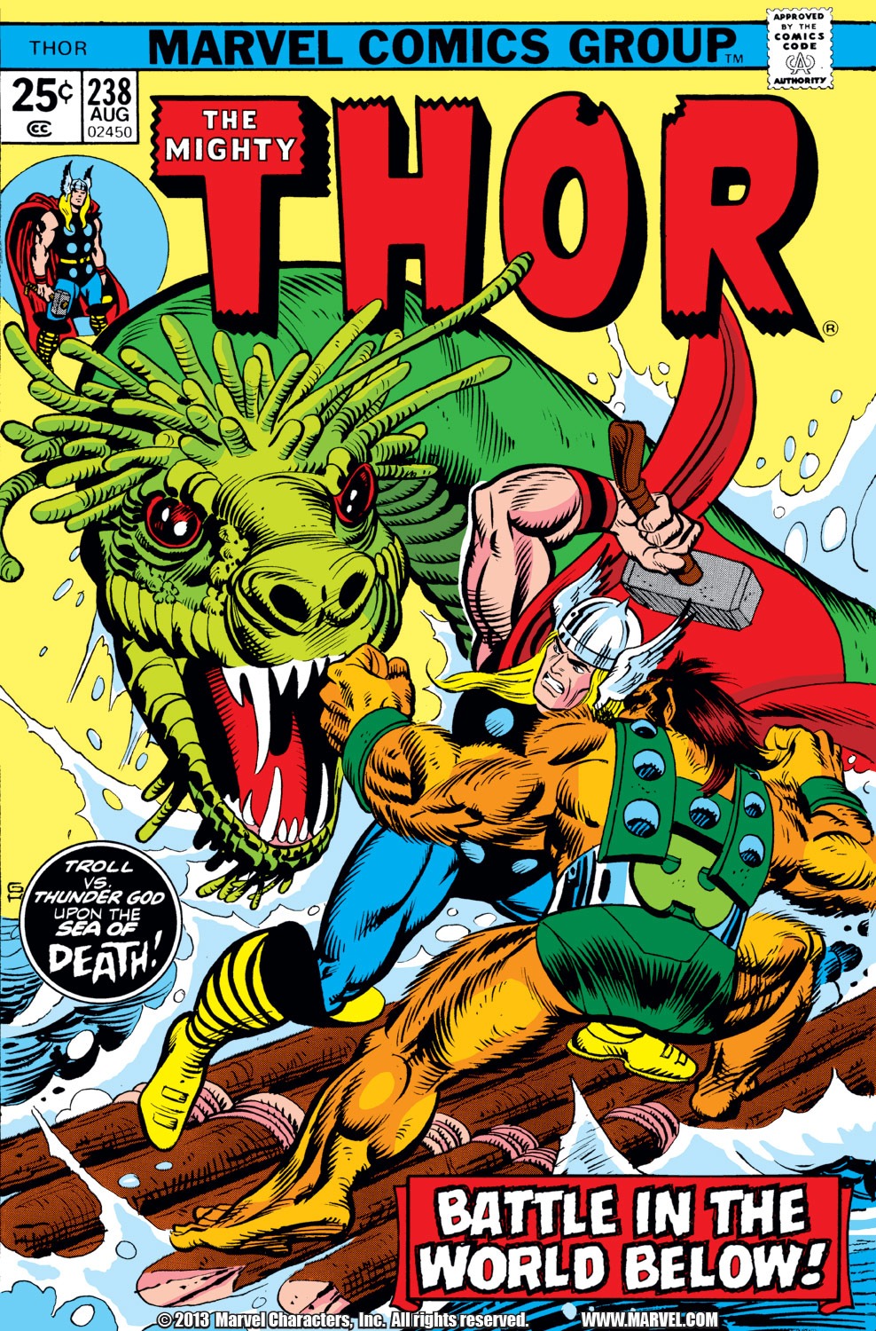 Read online Thor (1966) comic - Issue #238 - 1