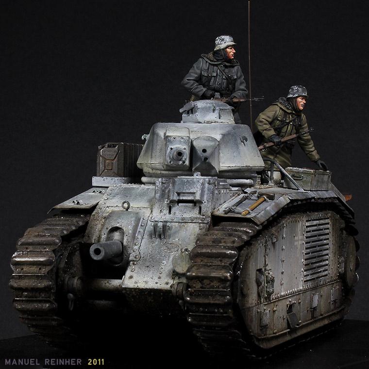 Plastic BBQ: German Char B1, Eastern front -final-