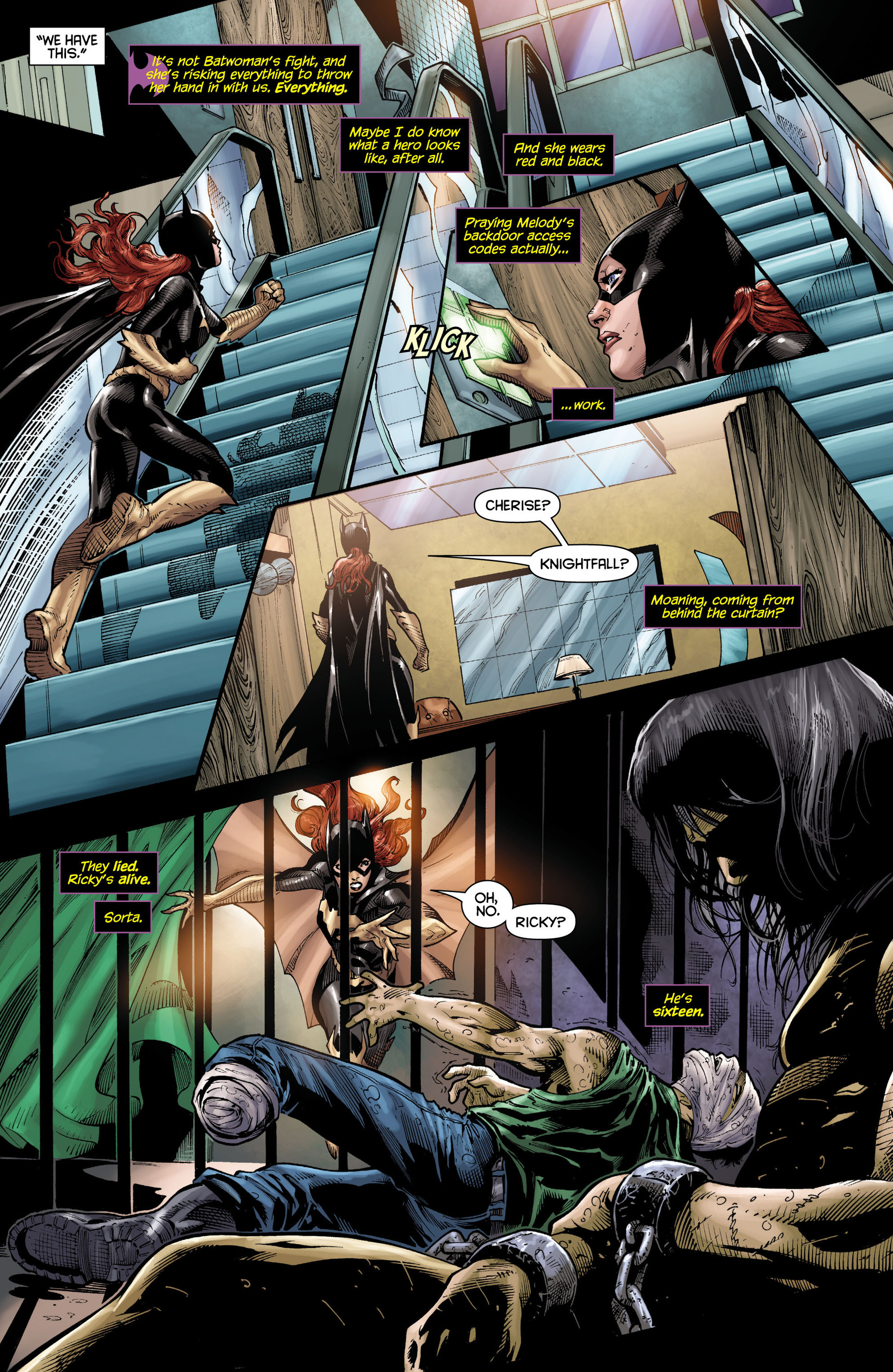 Read online Batgirl (2011) comic -  Issue #12 - 18