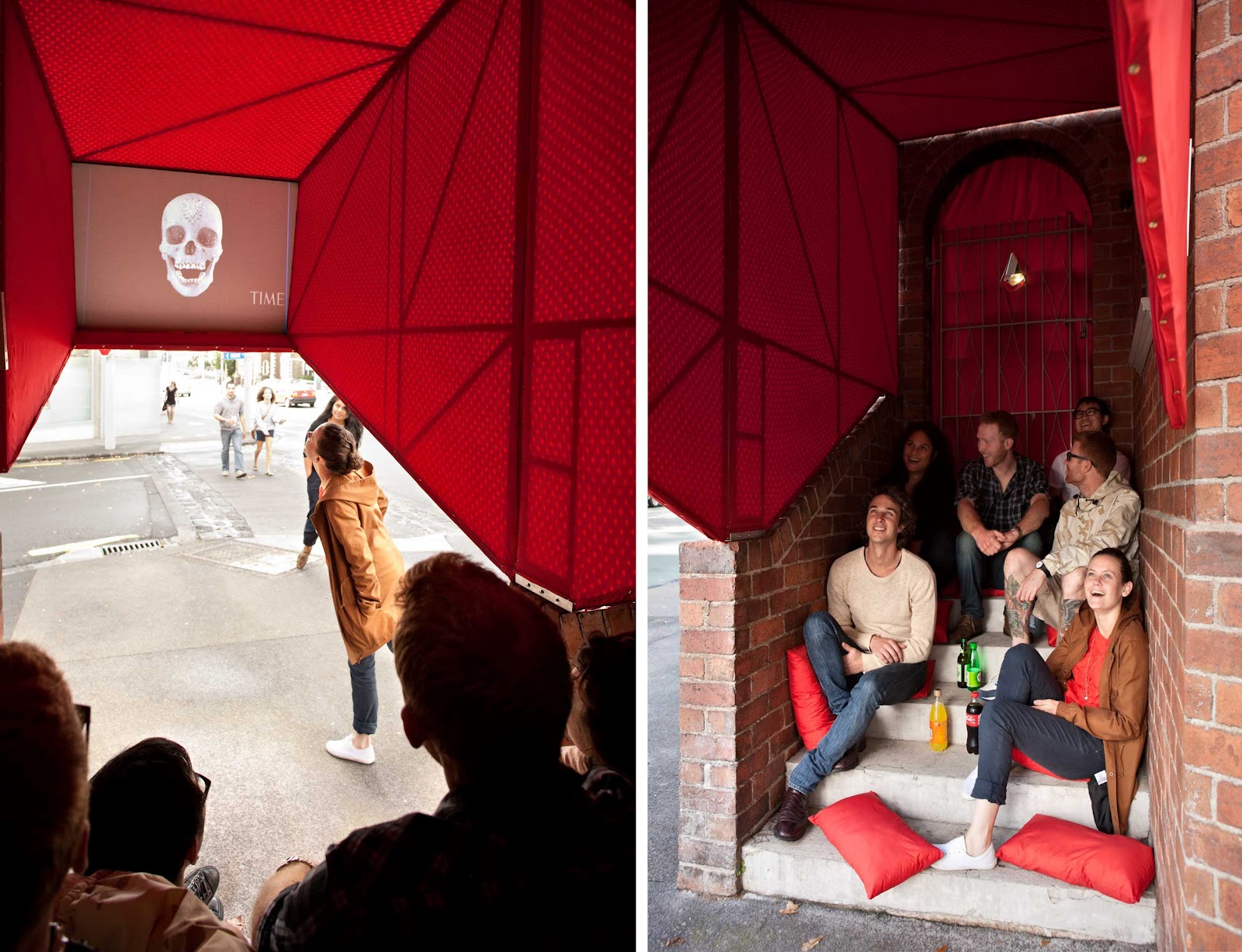 architechnophilia: Installation ::: Stairway Cinema