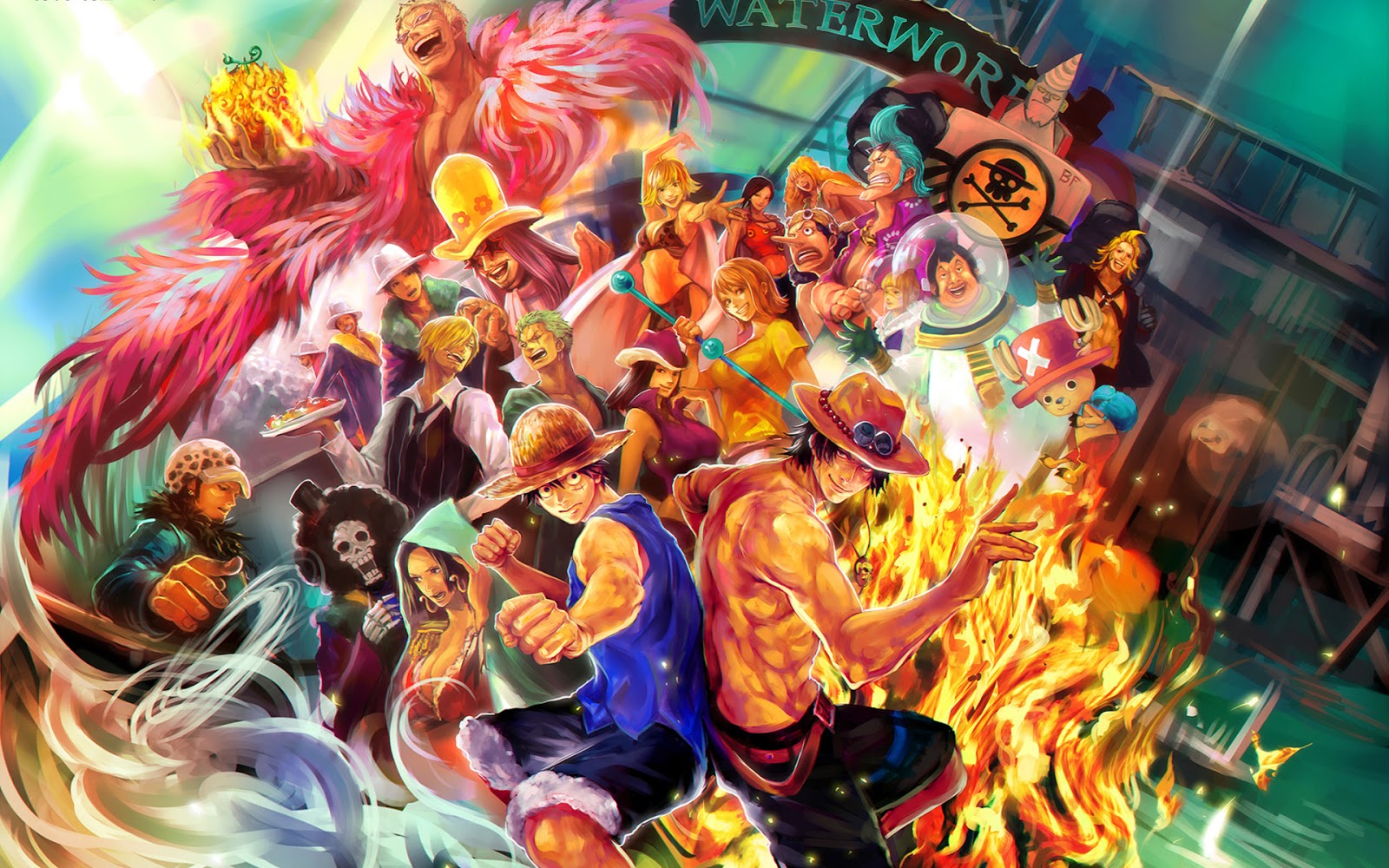 Download Wallpaper Full HD One Piece Part 10 Anime Lovers