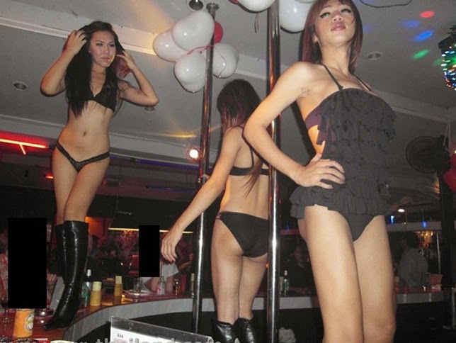 These Girls Performance Sex Shows In Patong Thailand