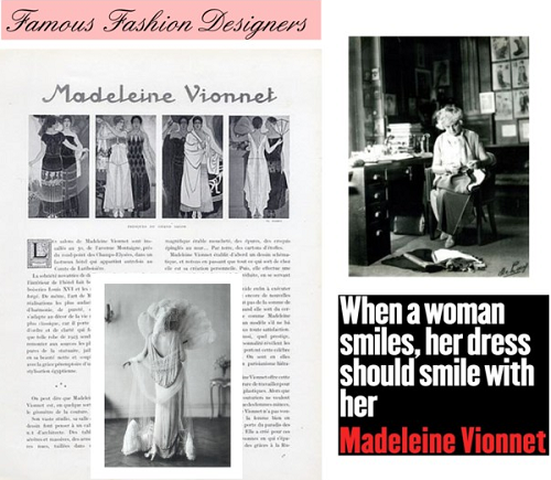 Vintage Inspired Fashion Blog : 7 Famous Fashion Designers of the 1920s