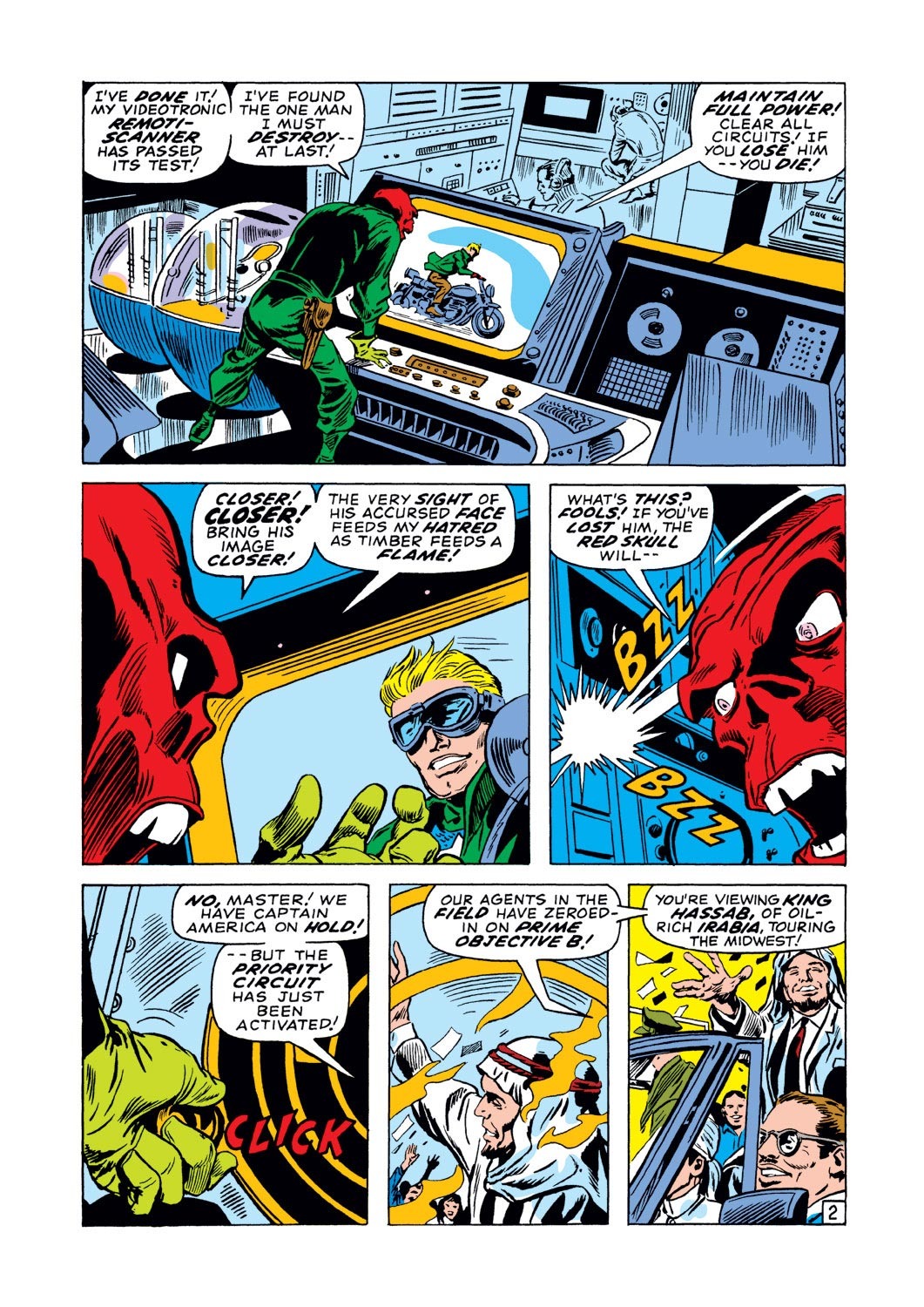 Read online Captain America (1968) comic - Issue #129 - 3