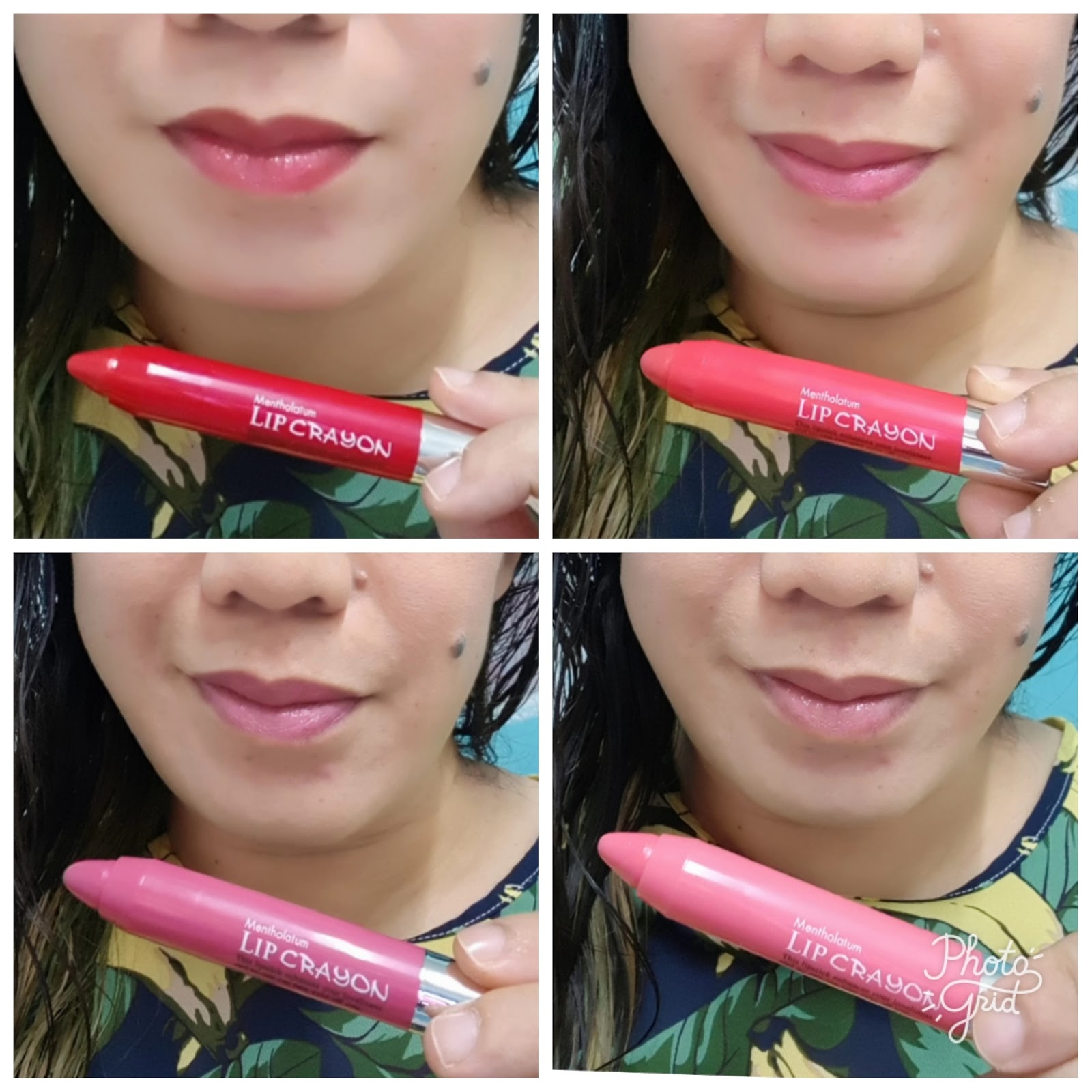 MENTHOLATUM’S NEW LIP CRAYON LIP BALM