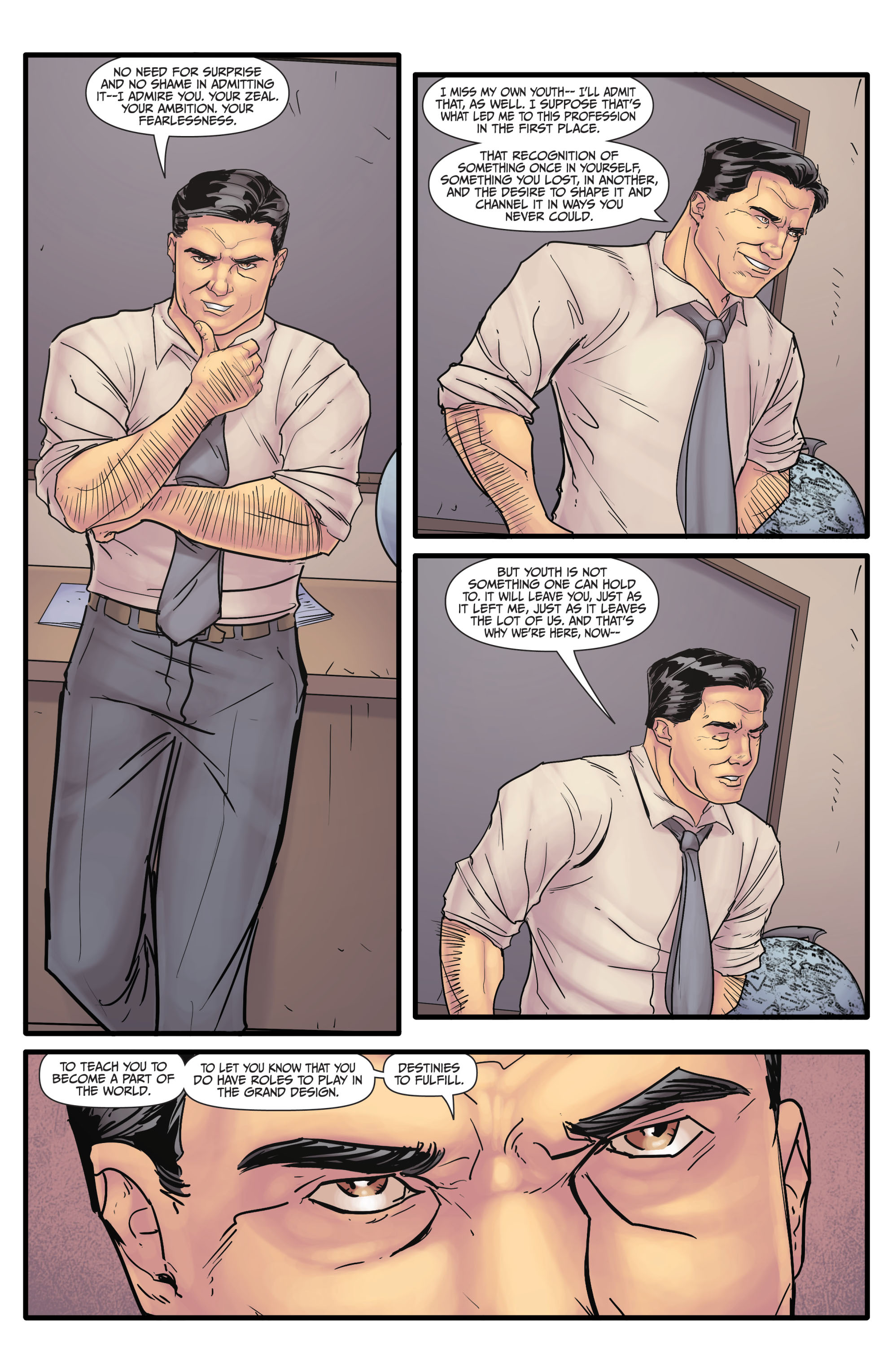 Read online Morning Glories comic -  Issue #5 - 10