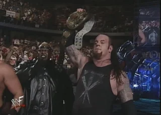 WWE / WWF Over the Edge 1999 - The Undertaker won the WWF title for a third time