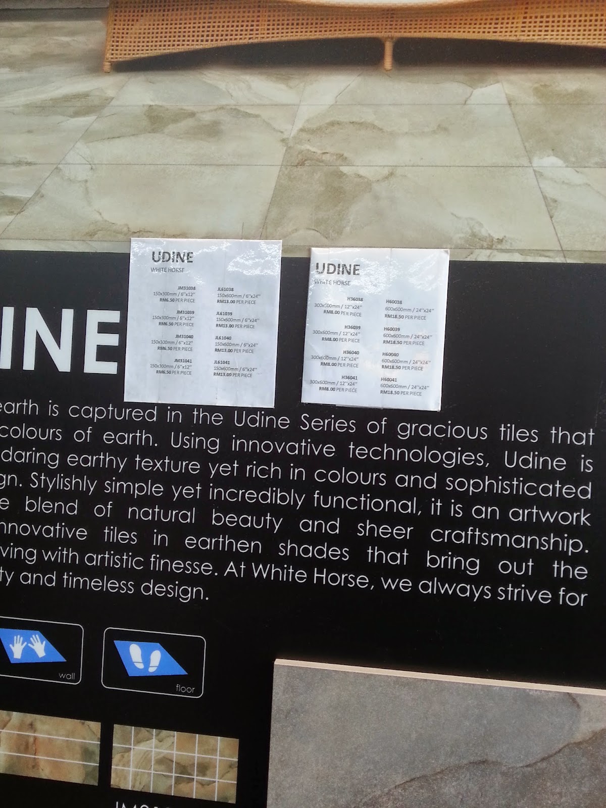 Sugary Spice & Everything Nice Home Renovation Kitchen Floor Tiles at