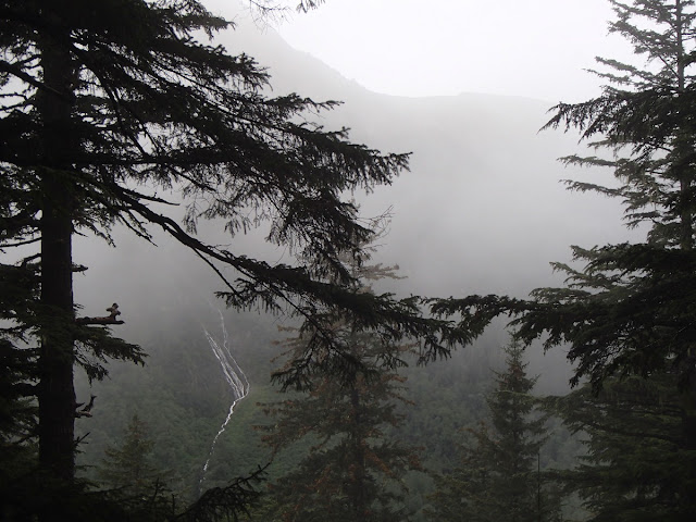 Waterfall on Mt Juneau