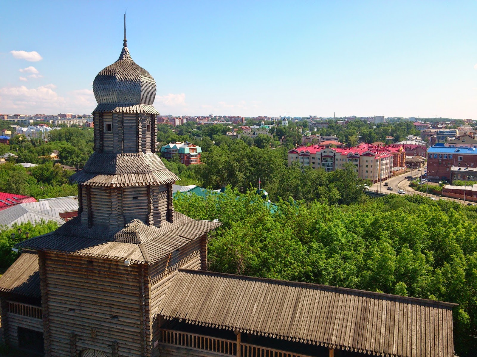 Фрагмент Томской крепости