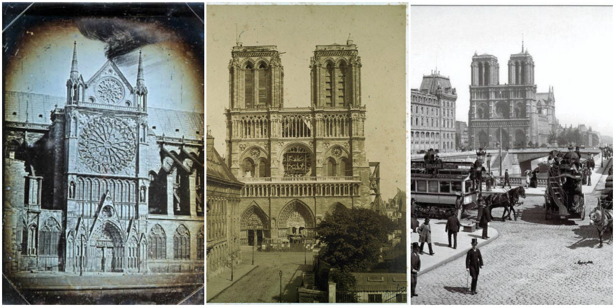 A Cathedral That Defined a City 20 Rare Photographs of Notre Dame From