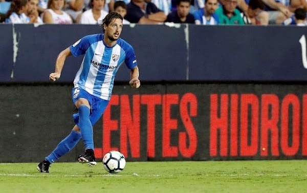 Málaga, Kuzmanovic se retiró del entrenamiento