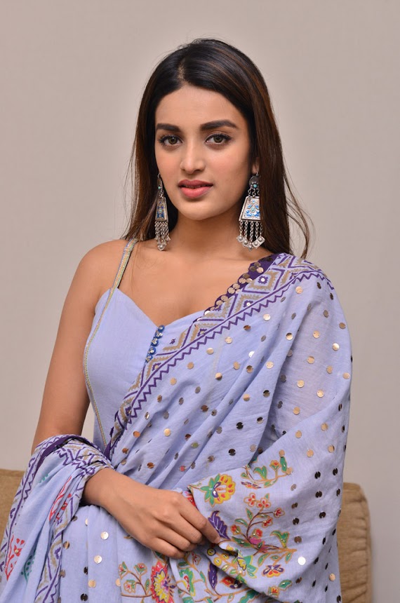 Nidhhi Agerwal in Savyasachi movie