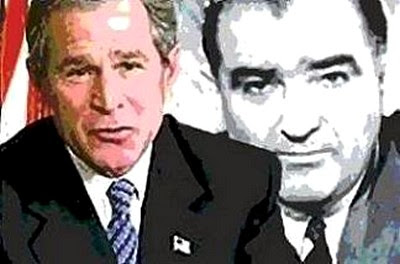Photo: Bush and McCarthy