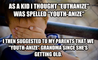 spelling mistake funny euthanize youthanize