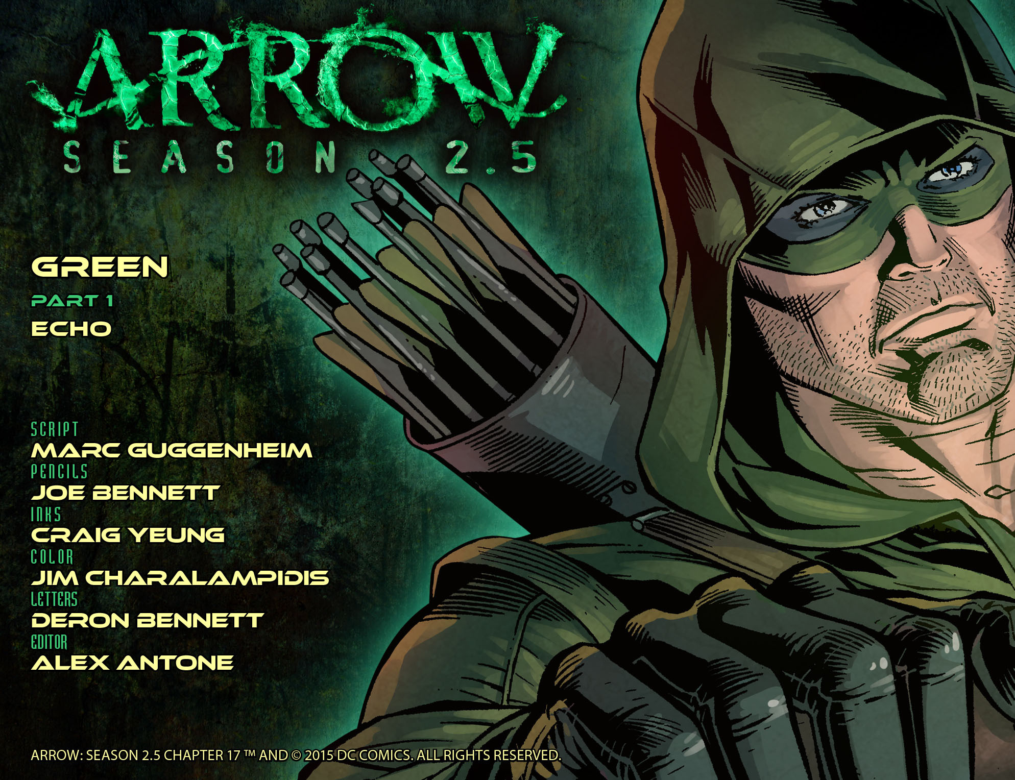 Read online Arrow: Season 2.5 [I] comic -  Issue #17 - 2