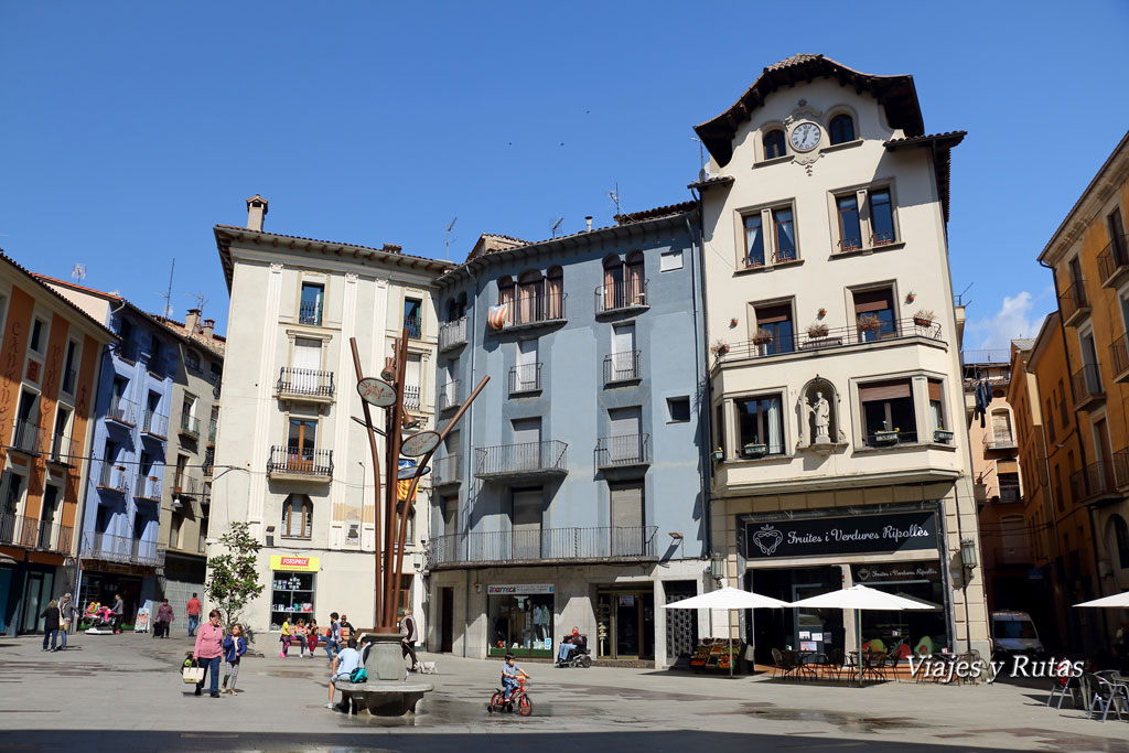 Plaza de San Eudald de Ripoll