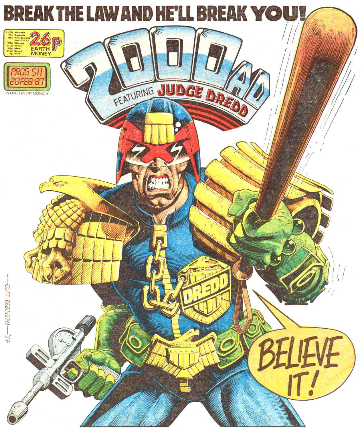 Read online Judge Dredd: The Complete Case Files comic -  Issue # TPB 10 (Part 2) - 89