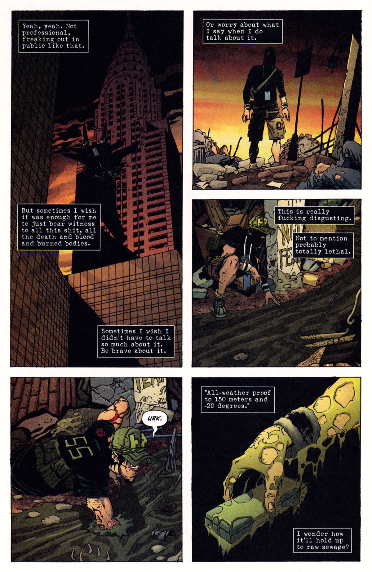 Read online DMZ (2006) comic -  Issue #6 - 9