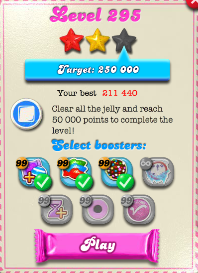 Mr.昇a: [PC]Candy Crush Saga網頁版破關的最強組合~