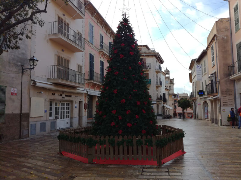 Albero di Natale ad Alcudia