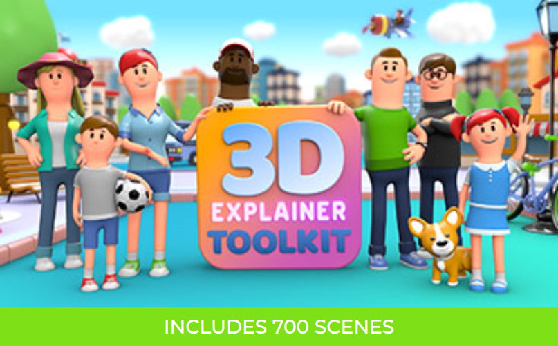 Review: Renderforest 3D Explainer Toolkit - Fast Cloud Animated Video