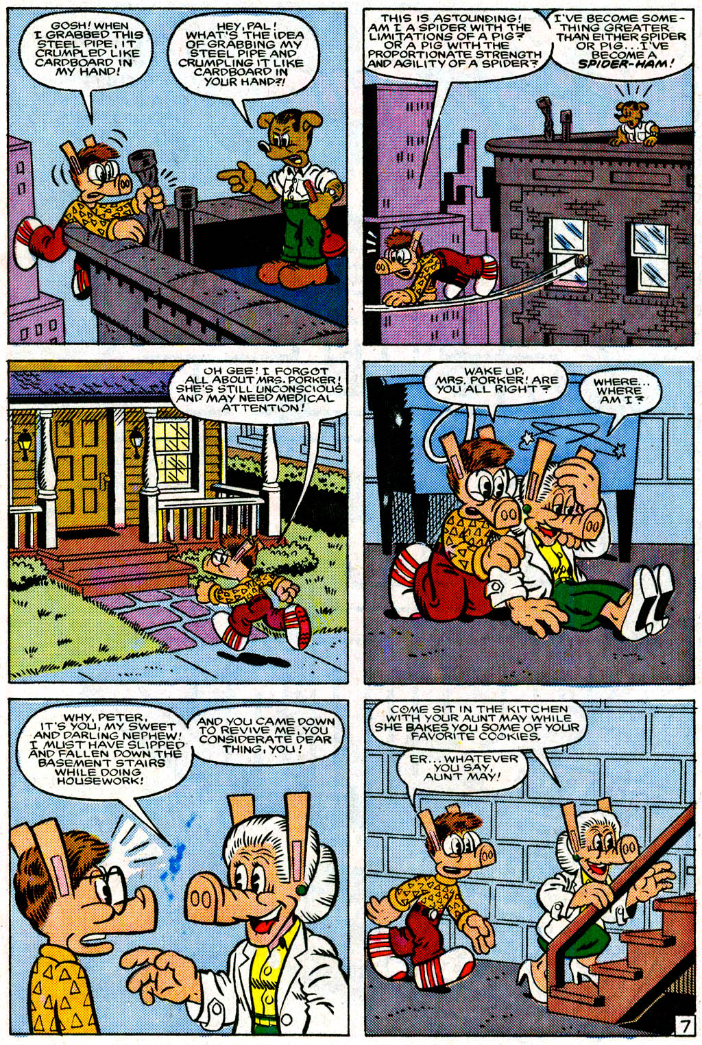 Read online Peter Porker, The Spectacular Spider-Ham comic -  Issue #15 - 8